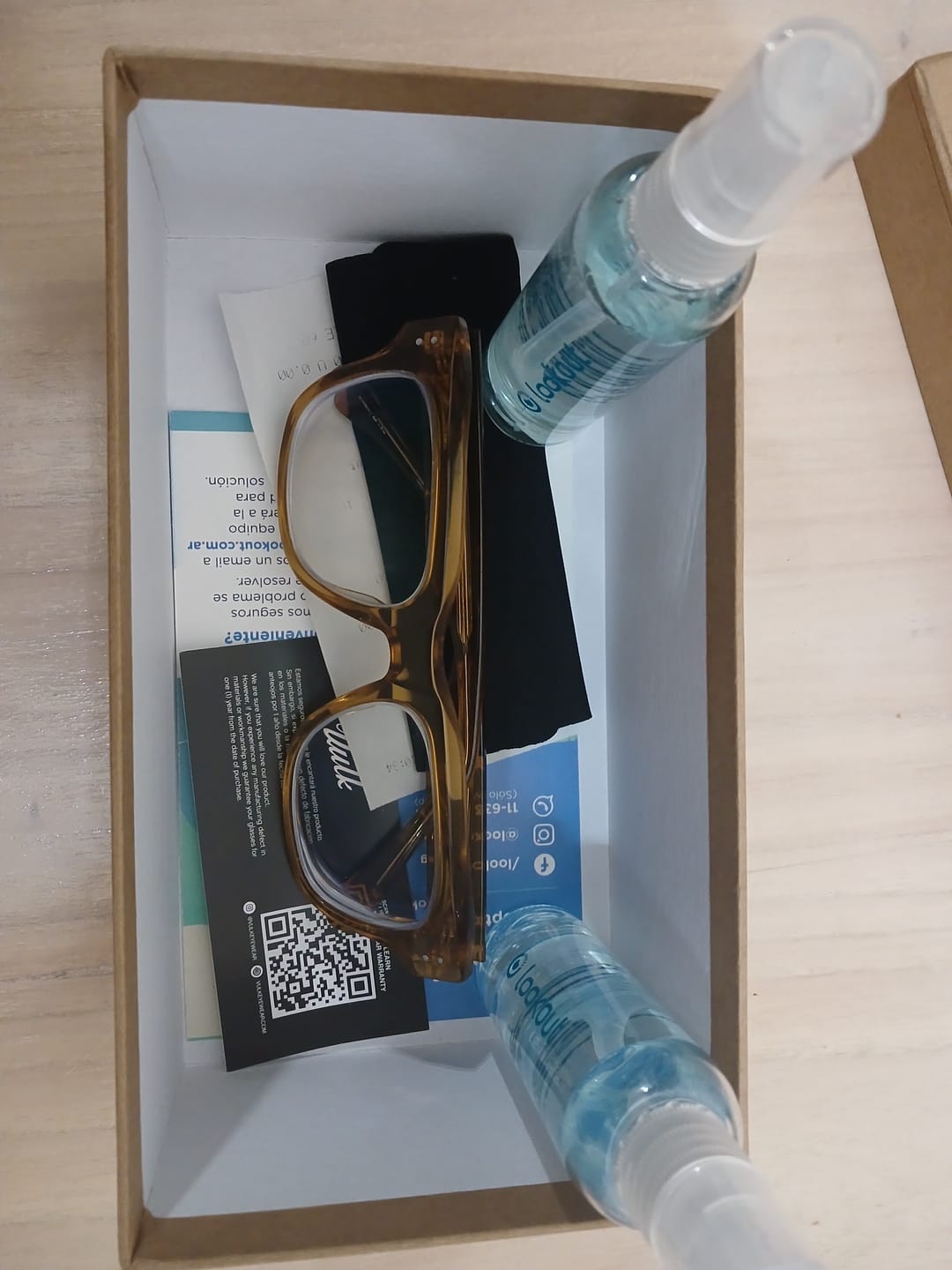 Customer photo review of LIQUIDO LIMPIADOR 60ML