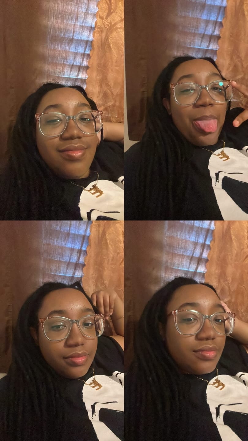 Customer photo review of "Protect Black Women" 18k Gold plated stainless steel necklace