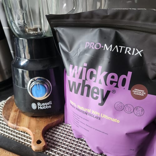 Customer photo review of 1kg CHOCOLATE, Isolate WICKED WHEY