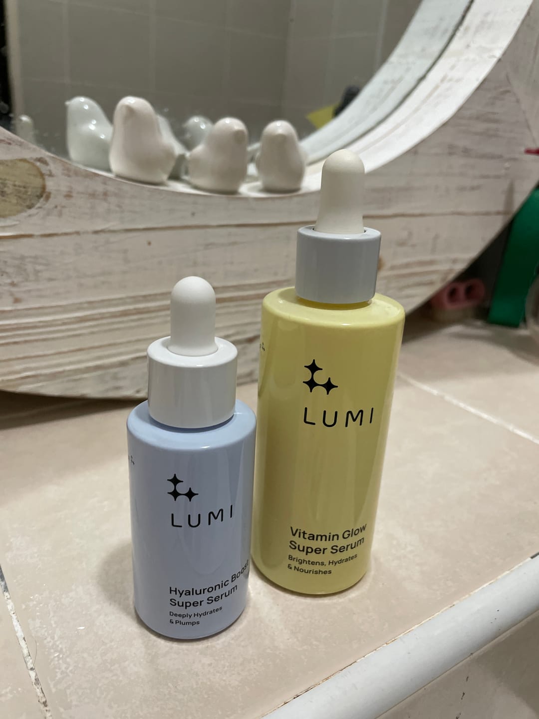 Customer photo review of Hyaluronic Boost Super Serum