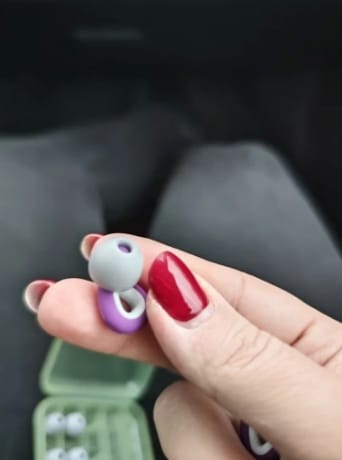 Customer photo review of Minasa SleepFocus Ohrstöpsel für einen erholsamen & tiefen Schlaf