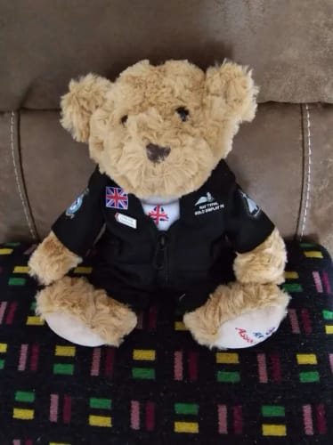 Katie review of Typhoon 9in Bear in Suit image 1 out of 1