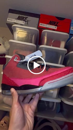 Customer video review of Air Jordan 3 Retro 'Doernbecher' 2010