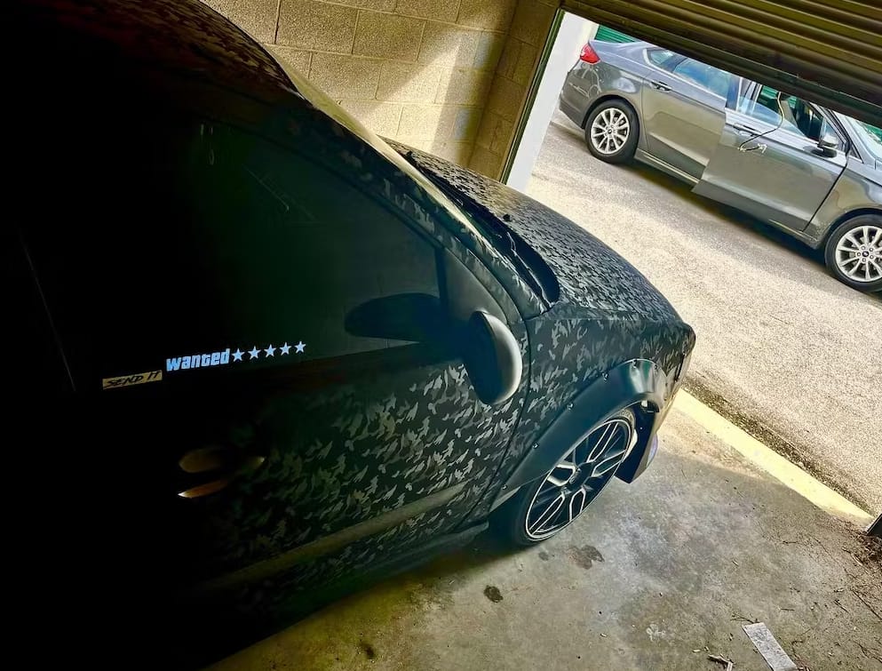 Customer photo review of 5 Stars Wanted Led Light