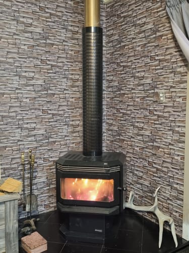 Customer photo review of Schist Wallpaper - 2 Colours