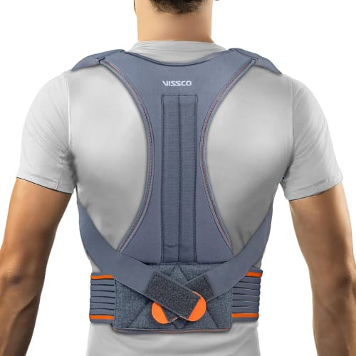 Customer photo review of Posture Aid (Moderate Support) | Ideal Aid to Correct Posture & Relieves Pain (Grey)