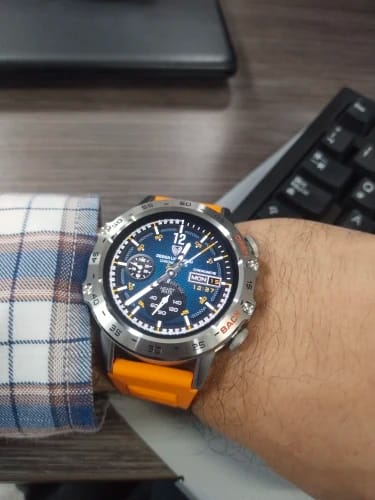 Customer photo review of ELEGANCE ESTATE® Men's Sports Smart Watch 1.39" Bluetooth Fitness Tracker IOS & Android