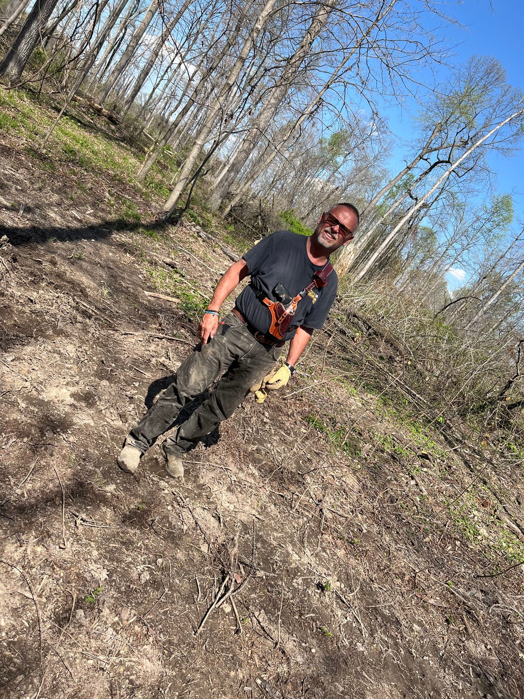 Customer photo review of Kodiak Chest Holster