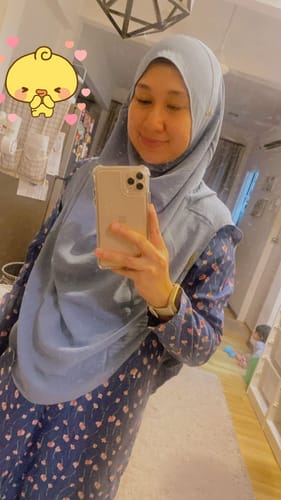 Customer photo review of Umma Plain High Blue