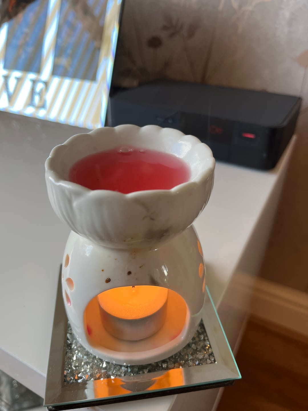 Customer photo review of Red Baccarat Gel Melt