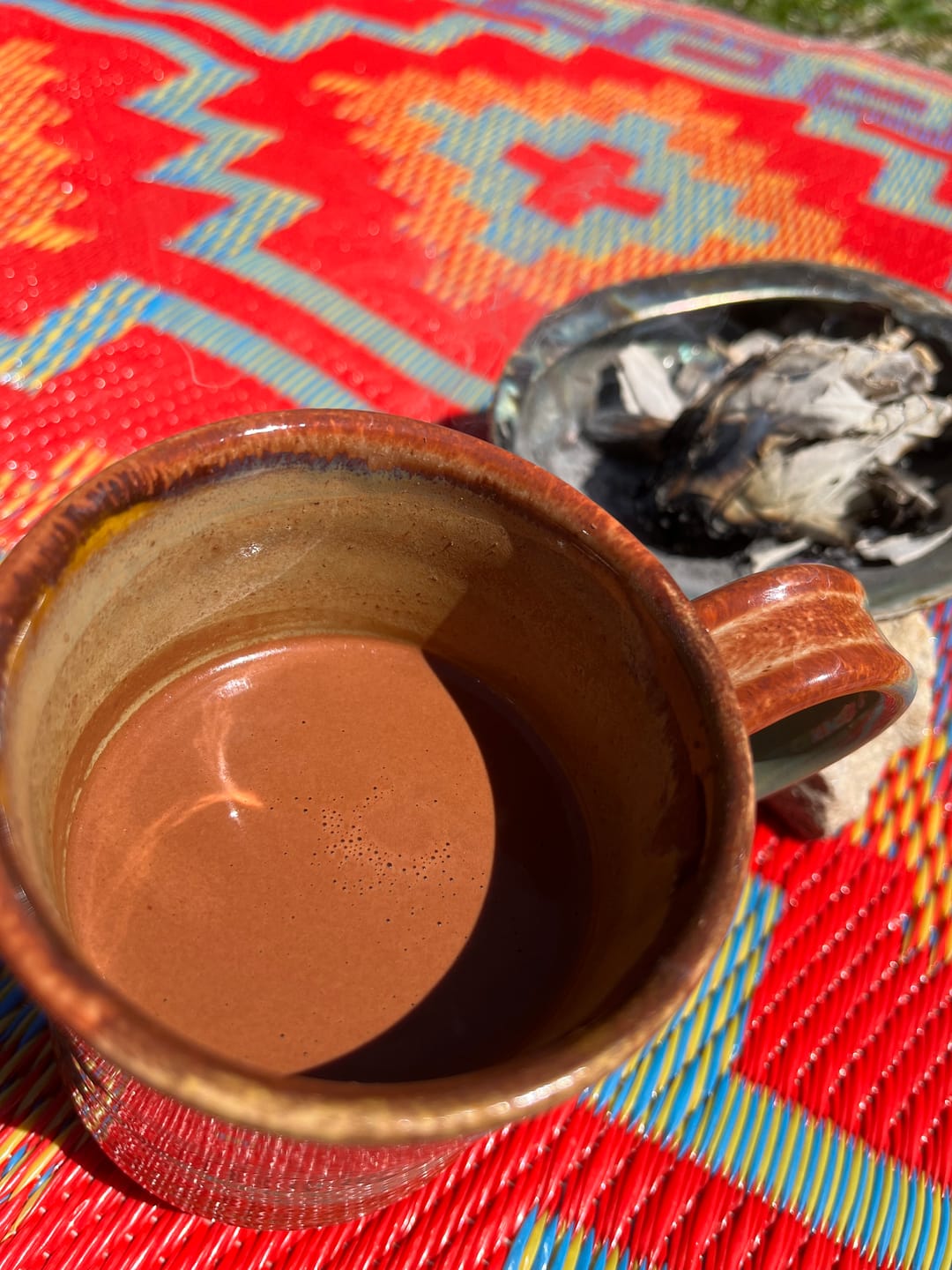 Customer photo review of Fifth Element Cahabón Cacao - 100% Pure Ceremonial Cacao Paste