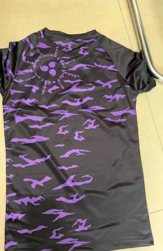Customer photo review of Curse Mark Compression T-Shirt