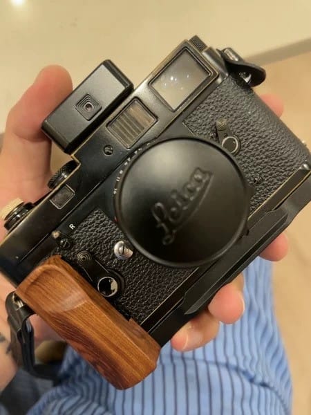 Customer photo review of Film Leica M Grip YW Design