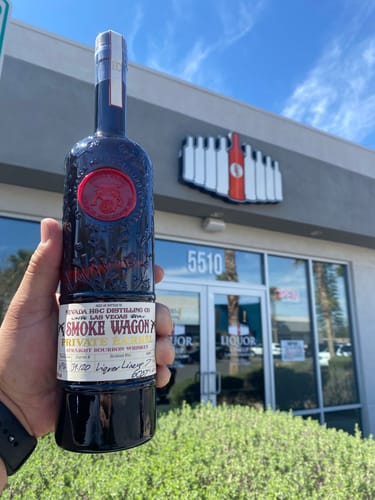 Customer photo review of SMOKE WAGON | PRIVATE BARREL | LIQUOR LINEUP SELECTION