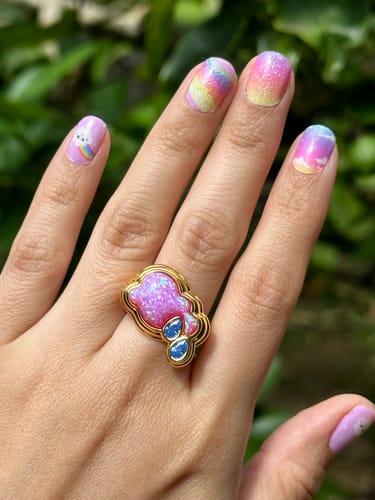 Customer photo review of Cry Me a River Pink Opal