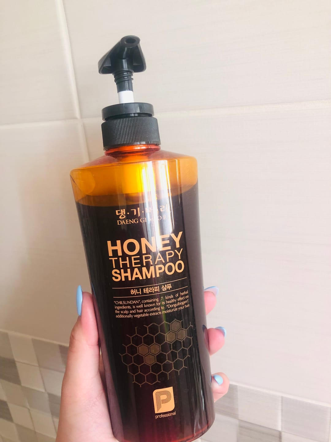 Customer photo review of Професионален шампоан Медена терапия Doori Honey Therapy