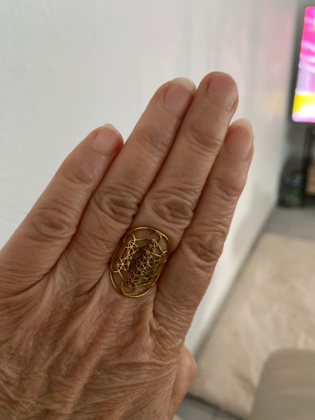 Customer photo review of Bague Ajustable Métatron