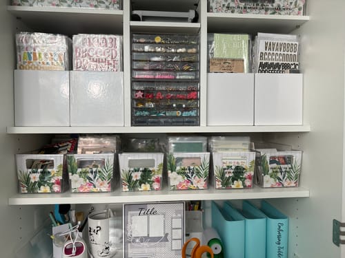 Customer photo review of Machine Shelf