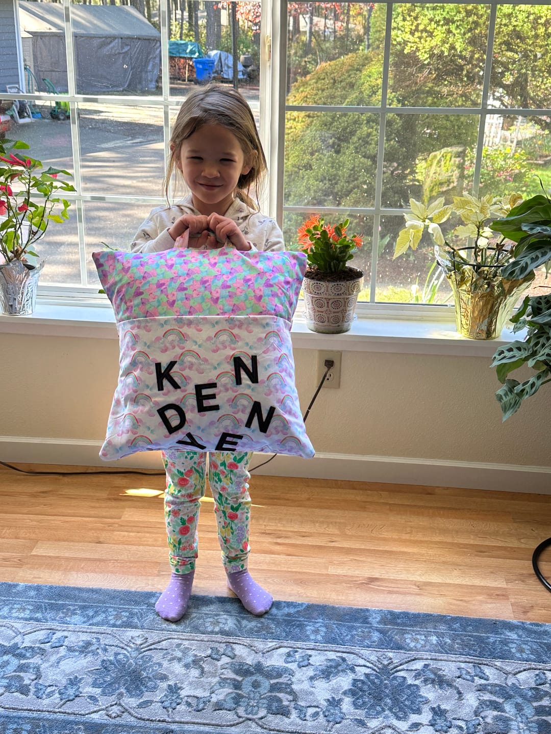 Customer photo review of Reading Pillow / Pocket Book Pillow Pattern in Two Sizes | Digital PDF Pattern