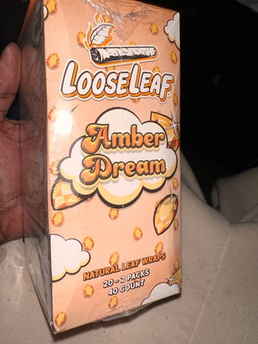Customer photo review of Amber Dream LooseLeaf 2-Pack Wraps (40 Count)