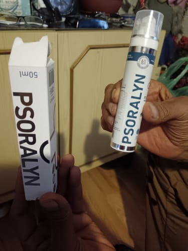 Customer photo review of Psoralyn - pikkelysömör elleni krém