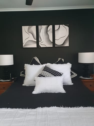 Customer photo review of The Voyager’s Vortex, Abstract Art Trio