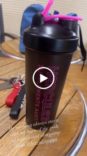 Customer video review of Hercules Signature Shaker Bottle