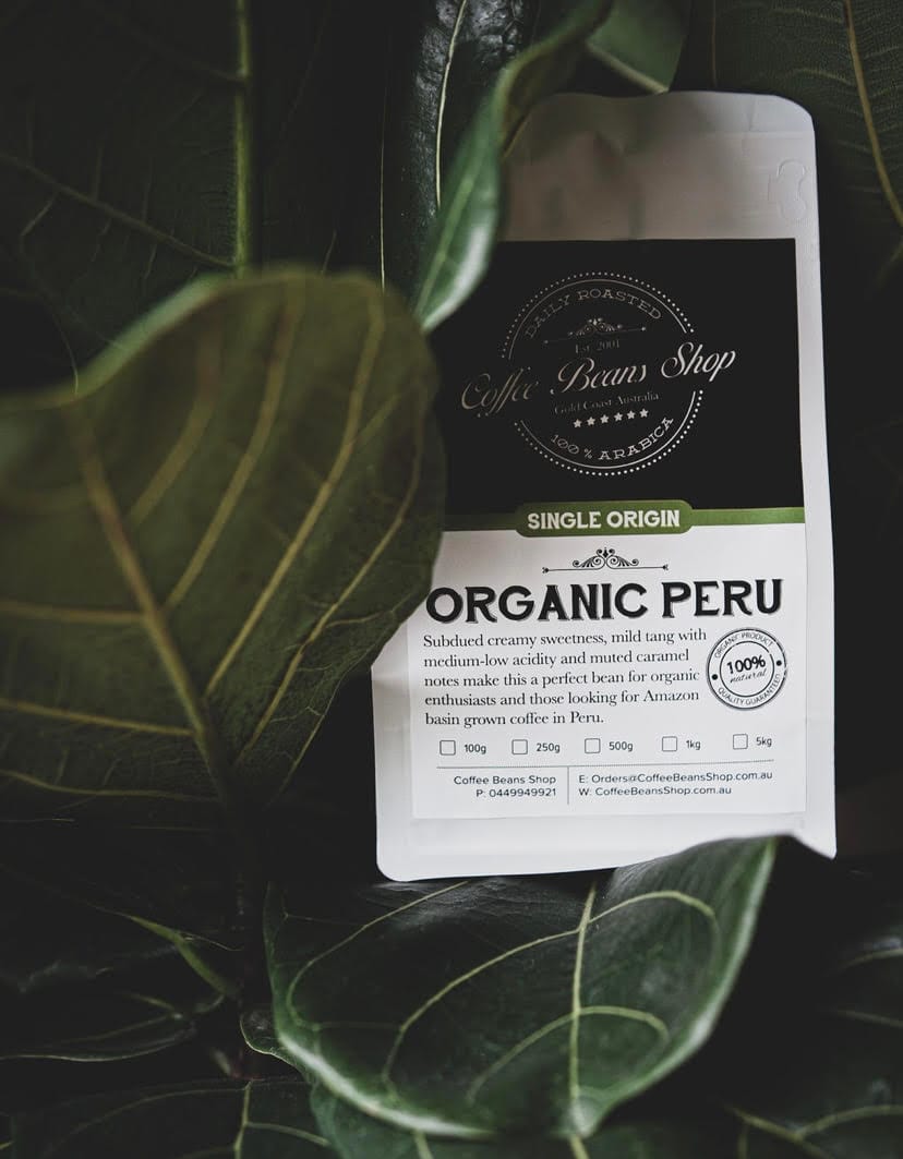 Customer photo review of Organic Peru Coffee Beans