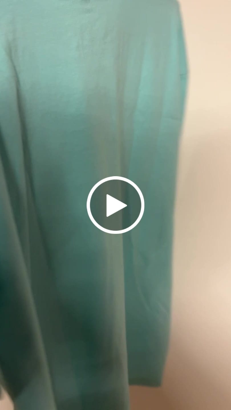 Customer video review of Lifestyle Herren Oversized T-Shirt eisblau by SAEBIS®