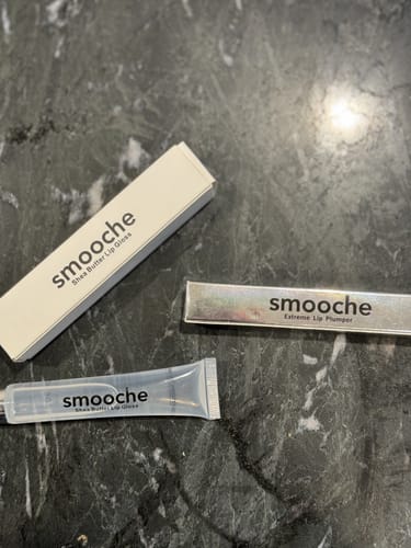 Customer photo review of Shea Butter Lip Gloss