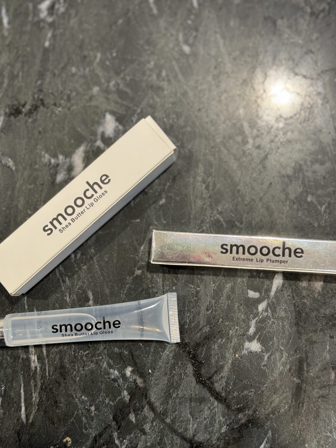 Customer photo review of Shea Butter Lip Gloss