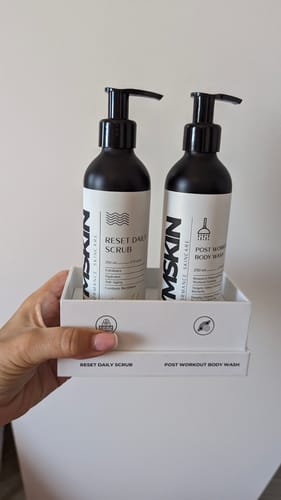 Customer photo review of THE ULTIMATE SHOWER SET