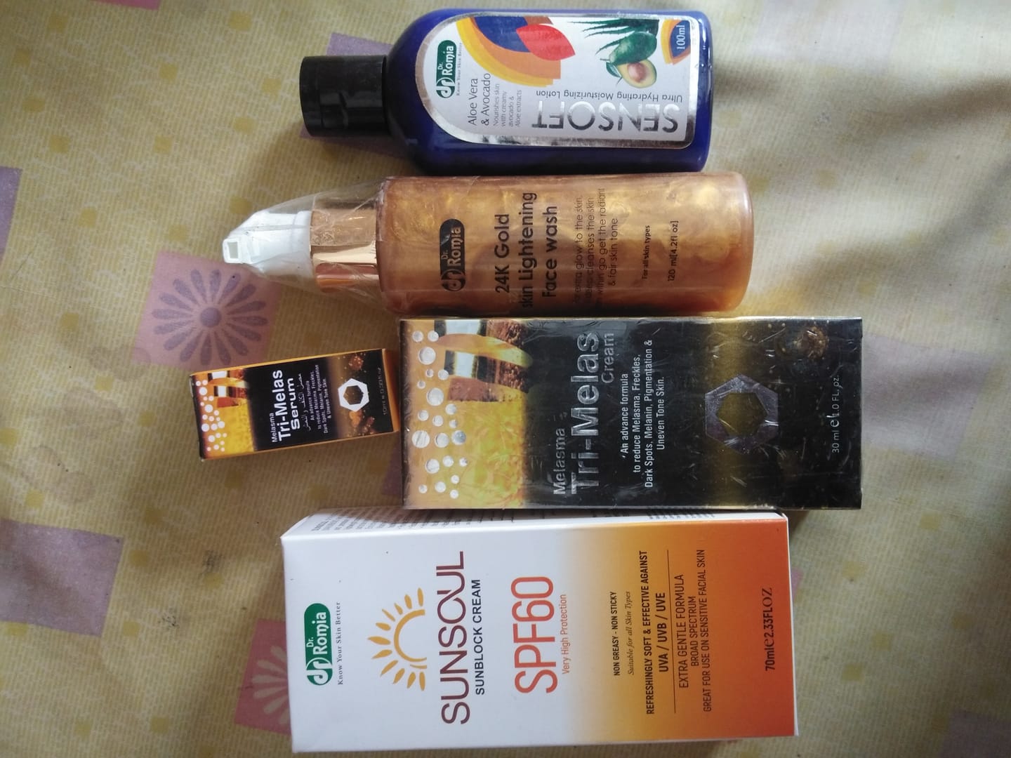 Customer photo review of TRI MELAS SERUM