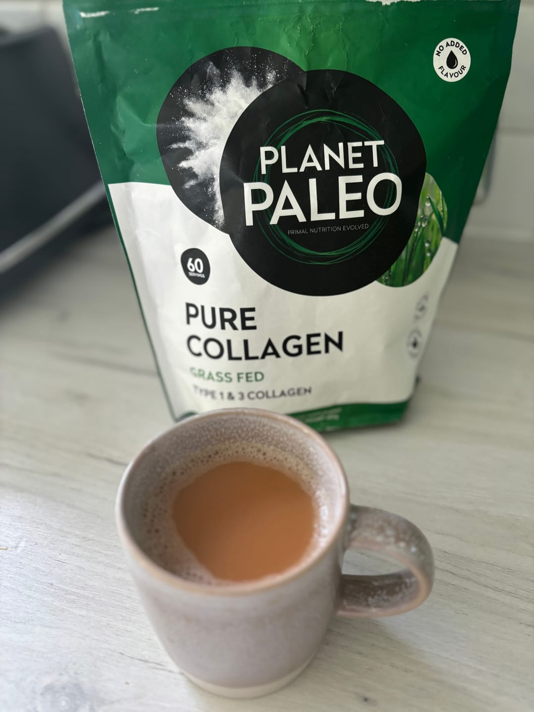 Customer photo review of Pure Collagen Powder