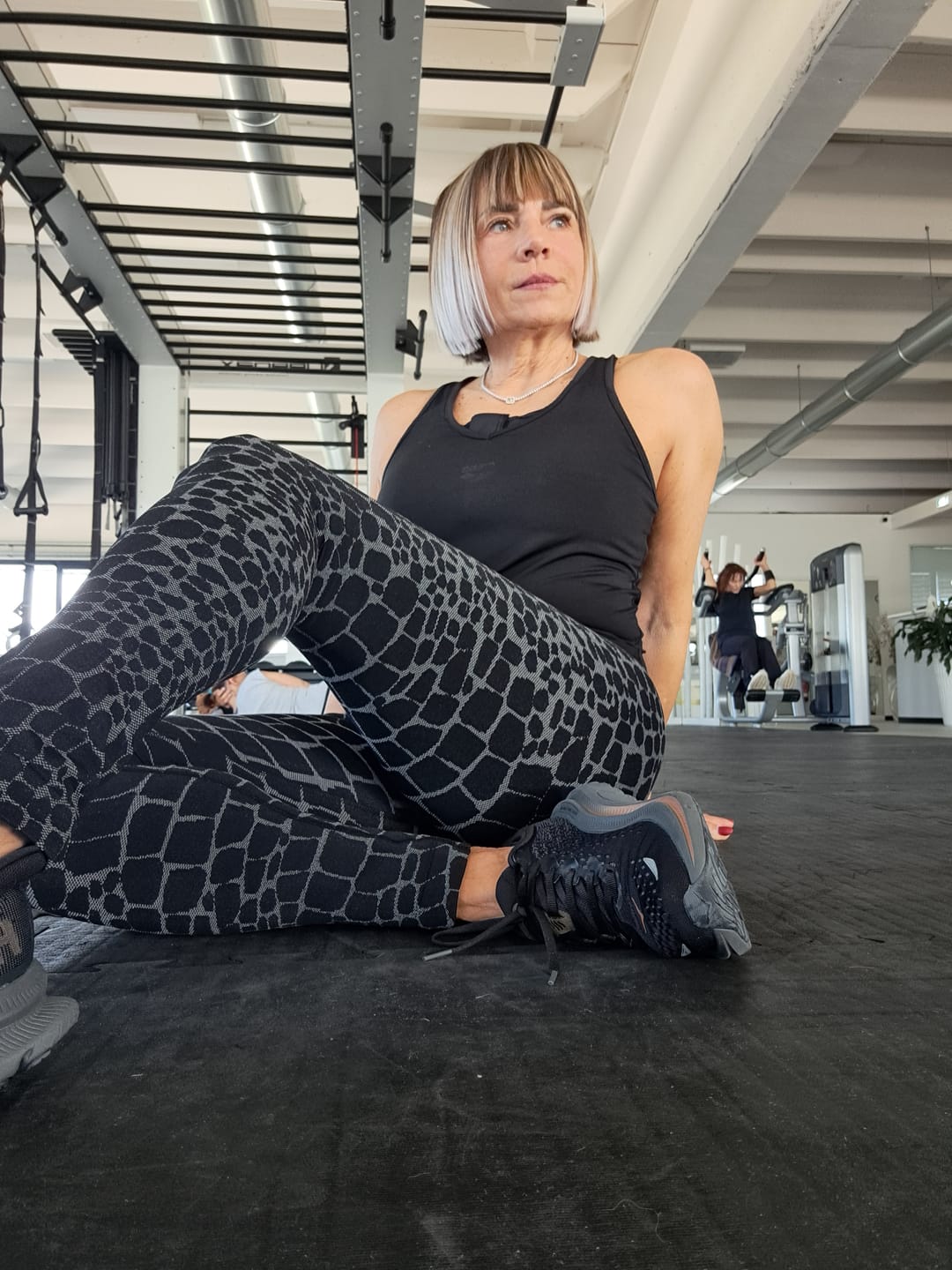 Customer photo review of Leggings All-Up Cocco Nero