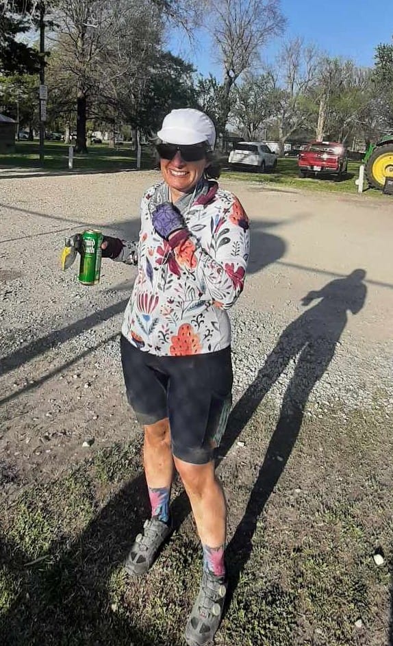 Customer photo review of NEW! Garden Art | Women's Long Sleeve Cycling Jersey