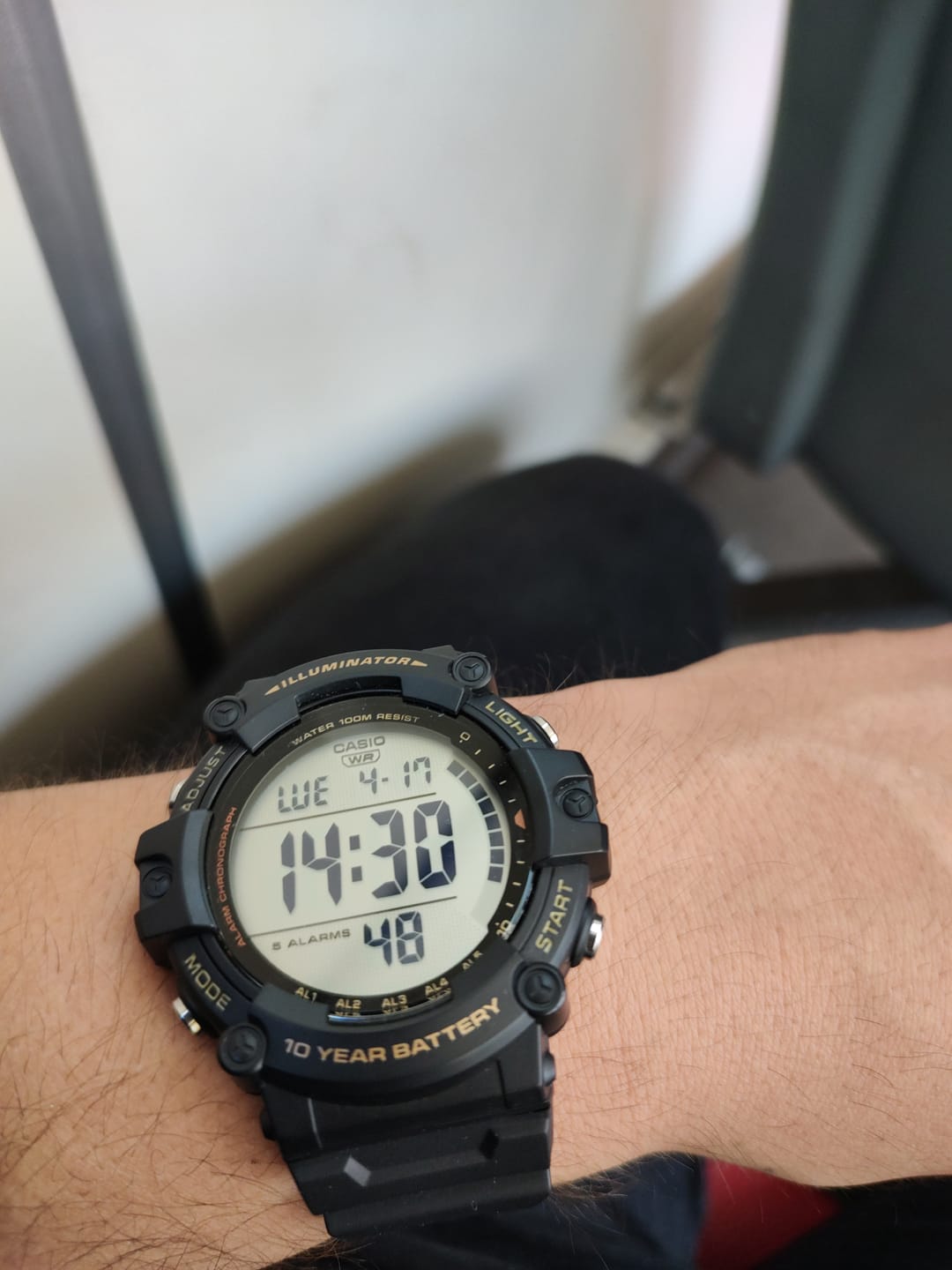 Customer photo review of Reloj Casio Vintage AE-1500WHX-1AVDF Negro
