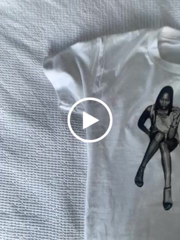Customer video review of 'After Party' baby tee