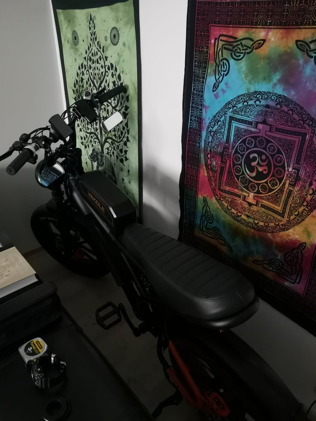 Customer photo review of Vakole Q20 750W 20" Fat Bike Full Suspension E-Mountain Bike with 20Ah*2 Dual Samsung Batteries E-MTB