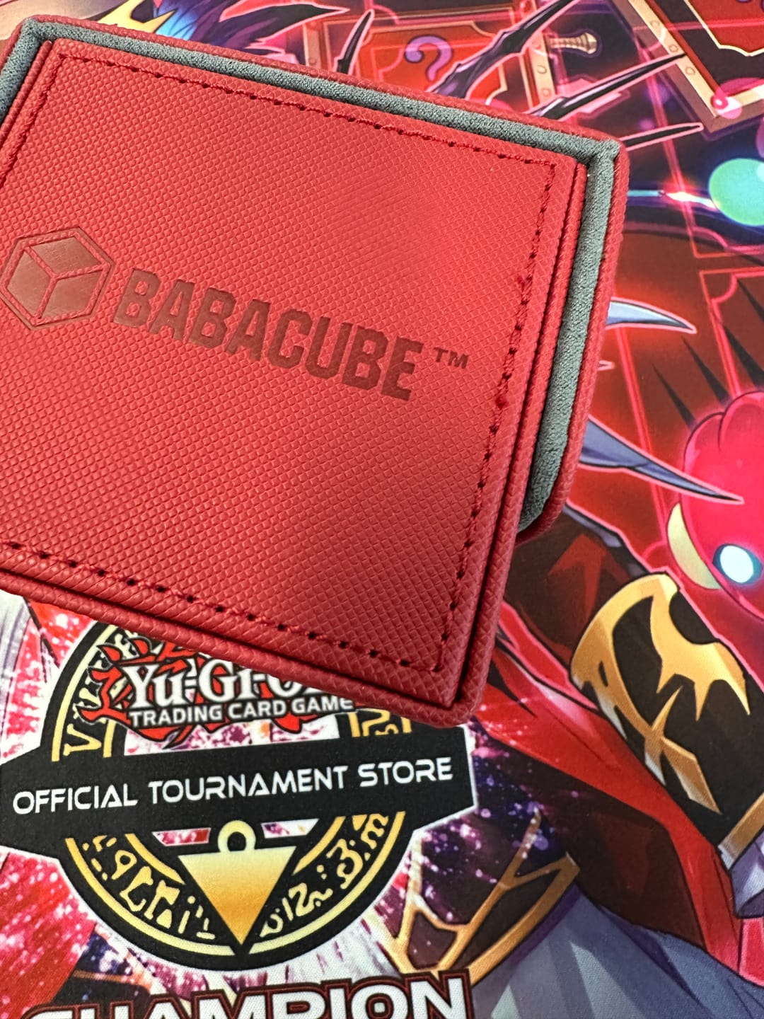 Customer photo review of BabaCube Deckbox Rot