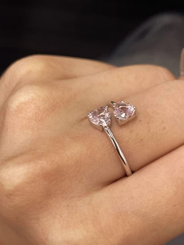 Customer photo review of Attract Soul Promise Ring
