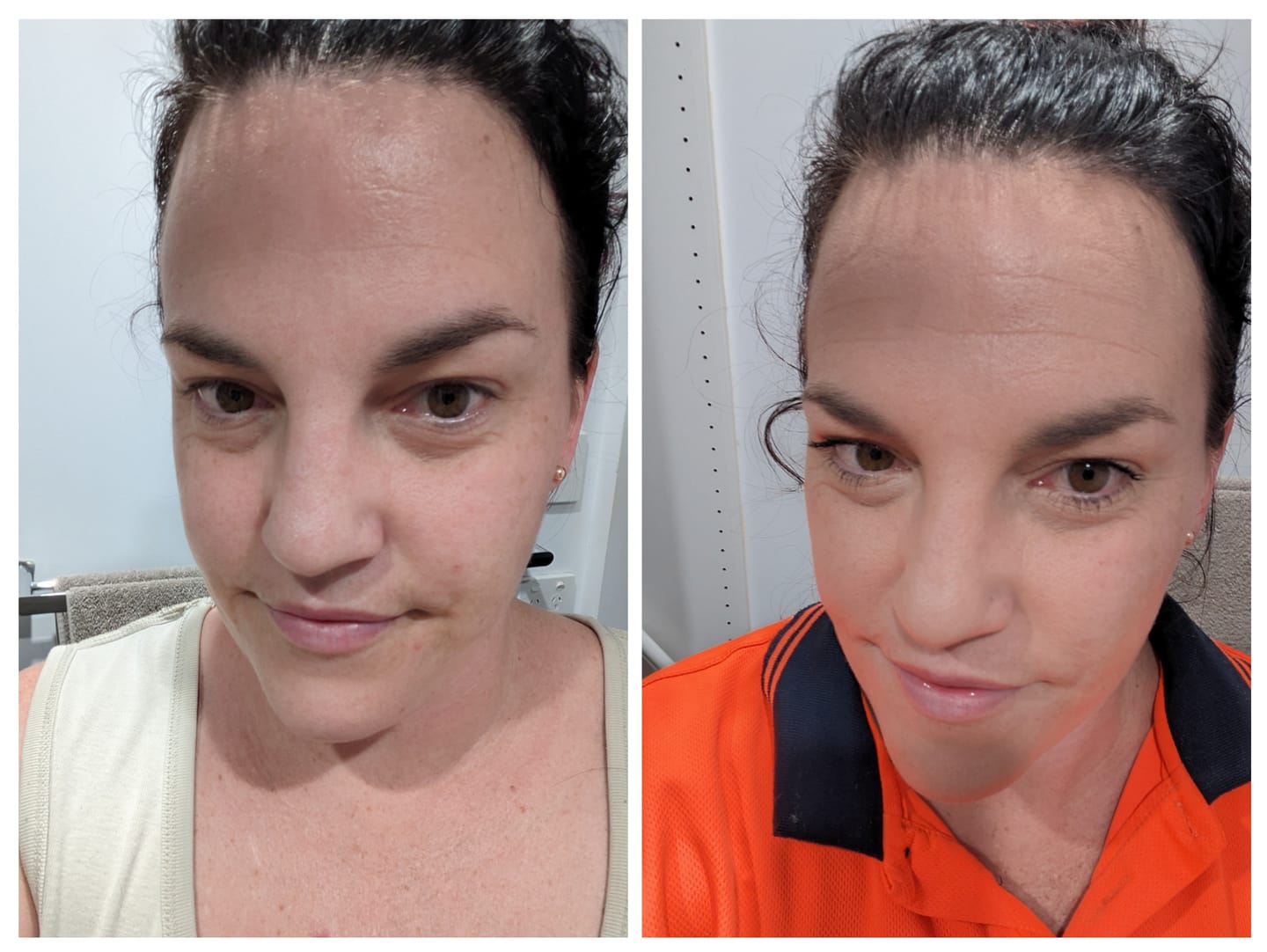 Customer photo review of Mineral Powder Foundation SPF 15