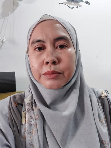 Customer photo review of Umma Printed 2-Layer Sky Grey