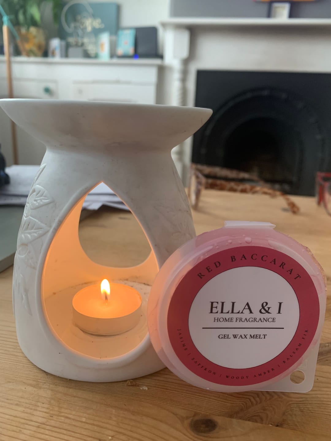 Customer photo review of Red Baccarat Gel Melt