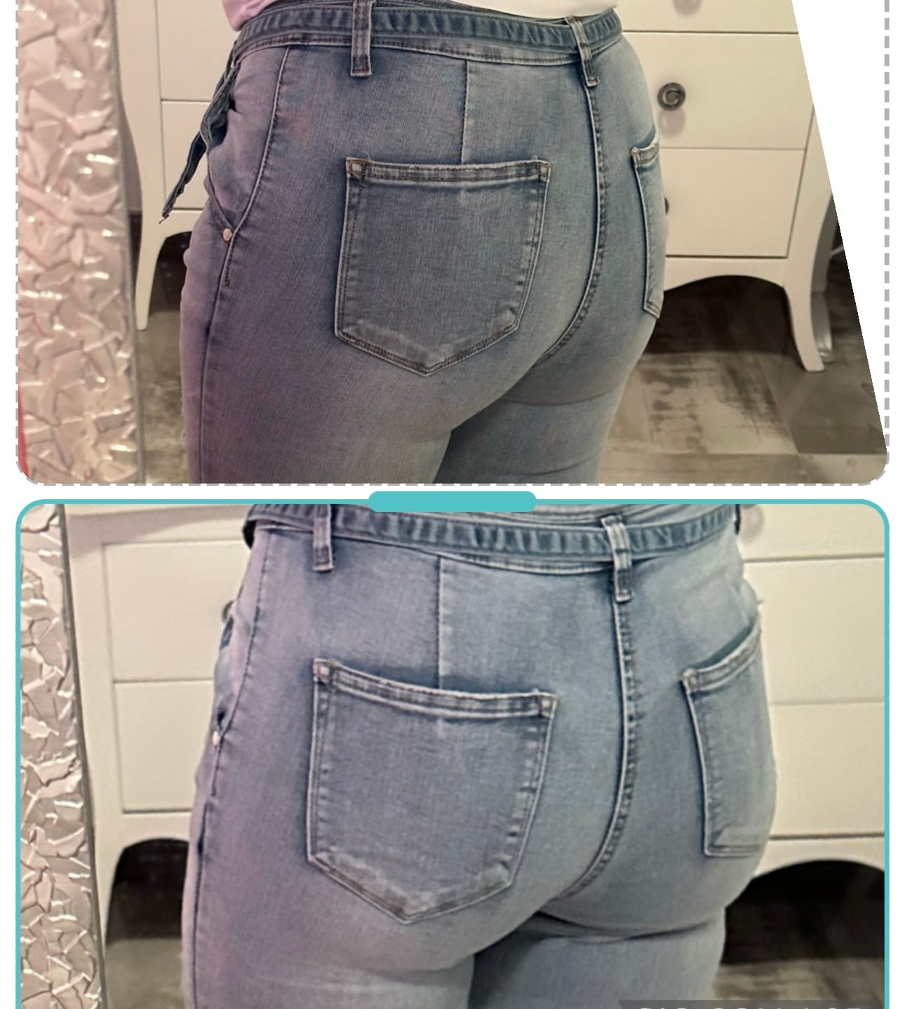 Customer photo review of FAJA SHORT SALOMÉ LEVANTA COLA COLOMBIANO EFECTO PUSH UP CON COSTURAS INVISIBLES