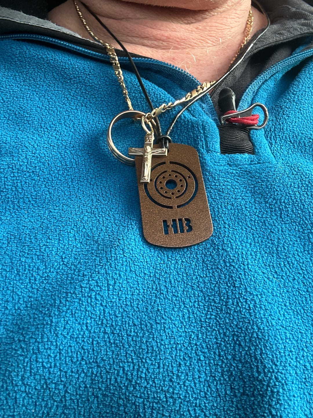 Customer photo review of Berufskraftfahrer - Personalisierbare Laser-Halskette für Männer