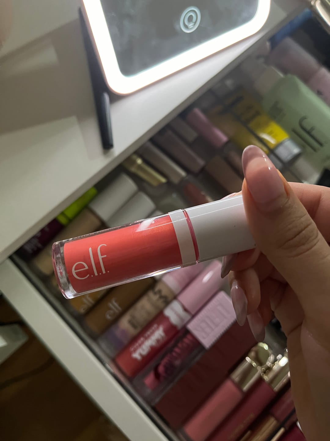 Customer photo review of Camo Liquid Blush 4mL
