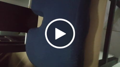 Customer video review of Rall- Portable Tailbone Cushion