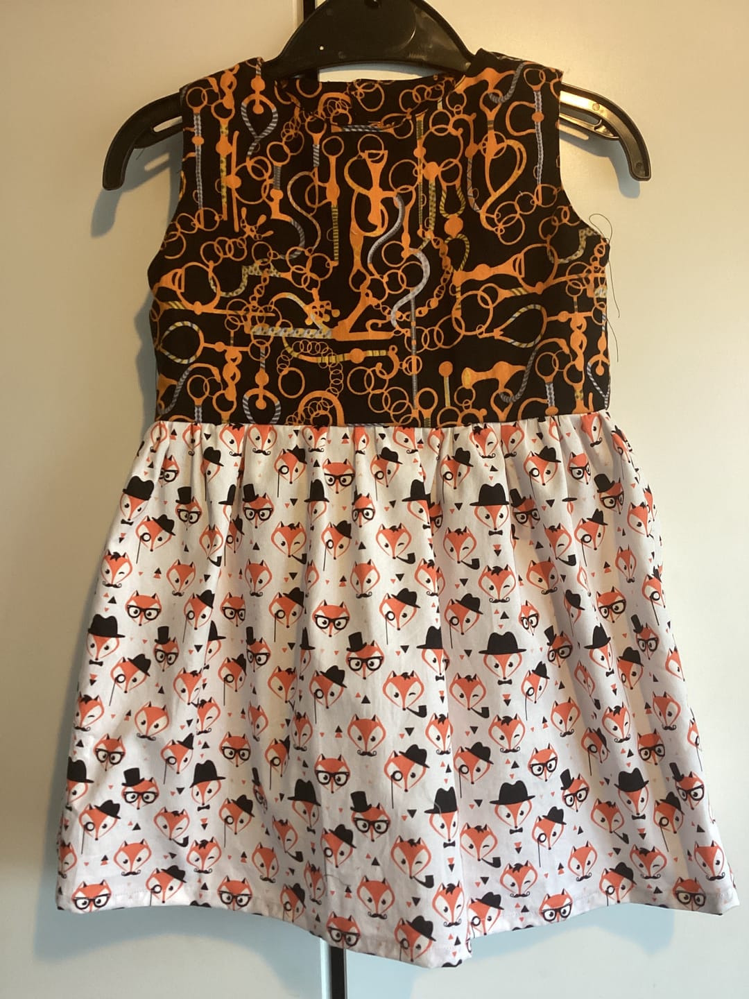 Customer photo review of Chains and Ropes Cotton Poplin Fabric