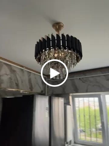 Customer video review of Candelabru Cristal BLACK PANTHER 400mm